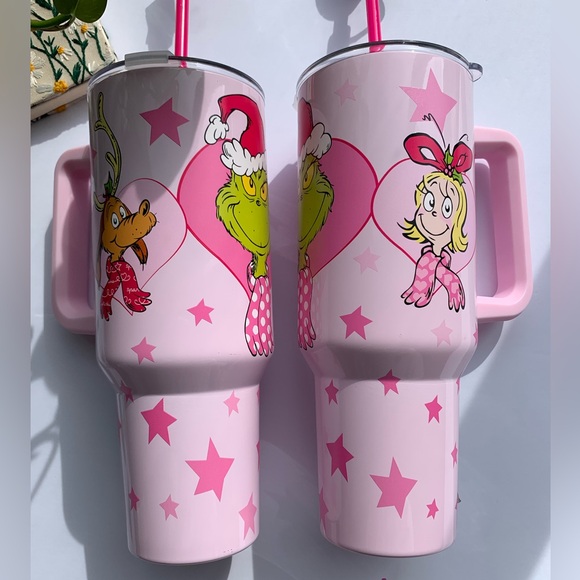 New Grinch and Max Tumbler Steel 40 Oz - Picture 5 of 5